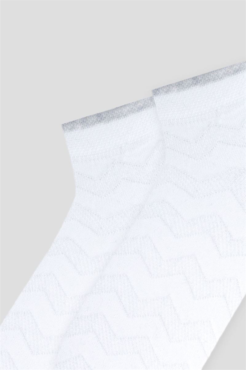 BROSS ZIGZAG CIRCLE PATTERNED GIRLS BOOTIES SOCKS ASORTY