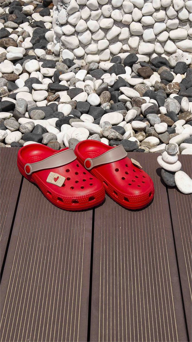 BROSS
 KIDS SLIPPER RED