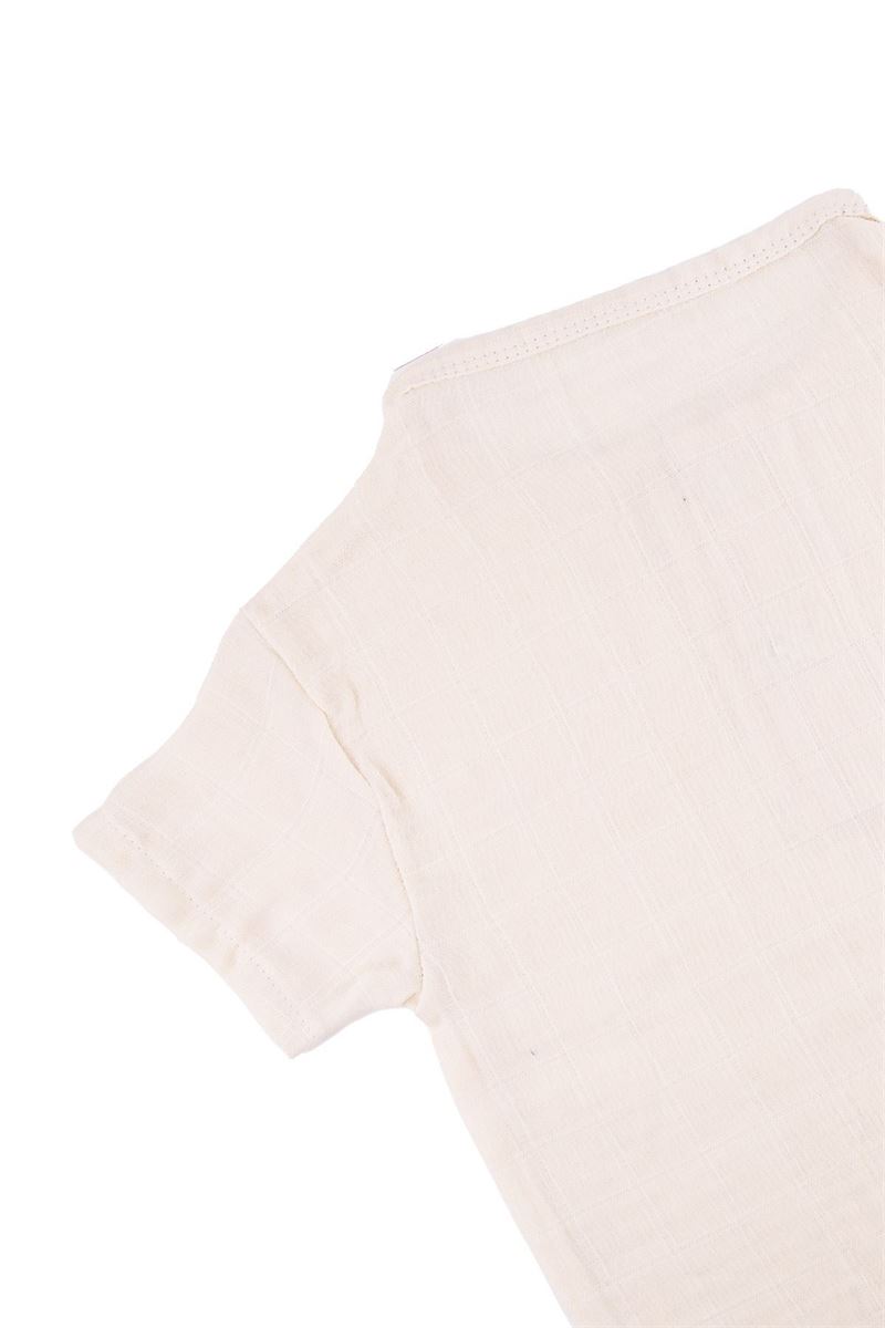 BONDILOLLY BABY MUSLINE 100% COTTON T-SHIRT 2-LAYERS 