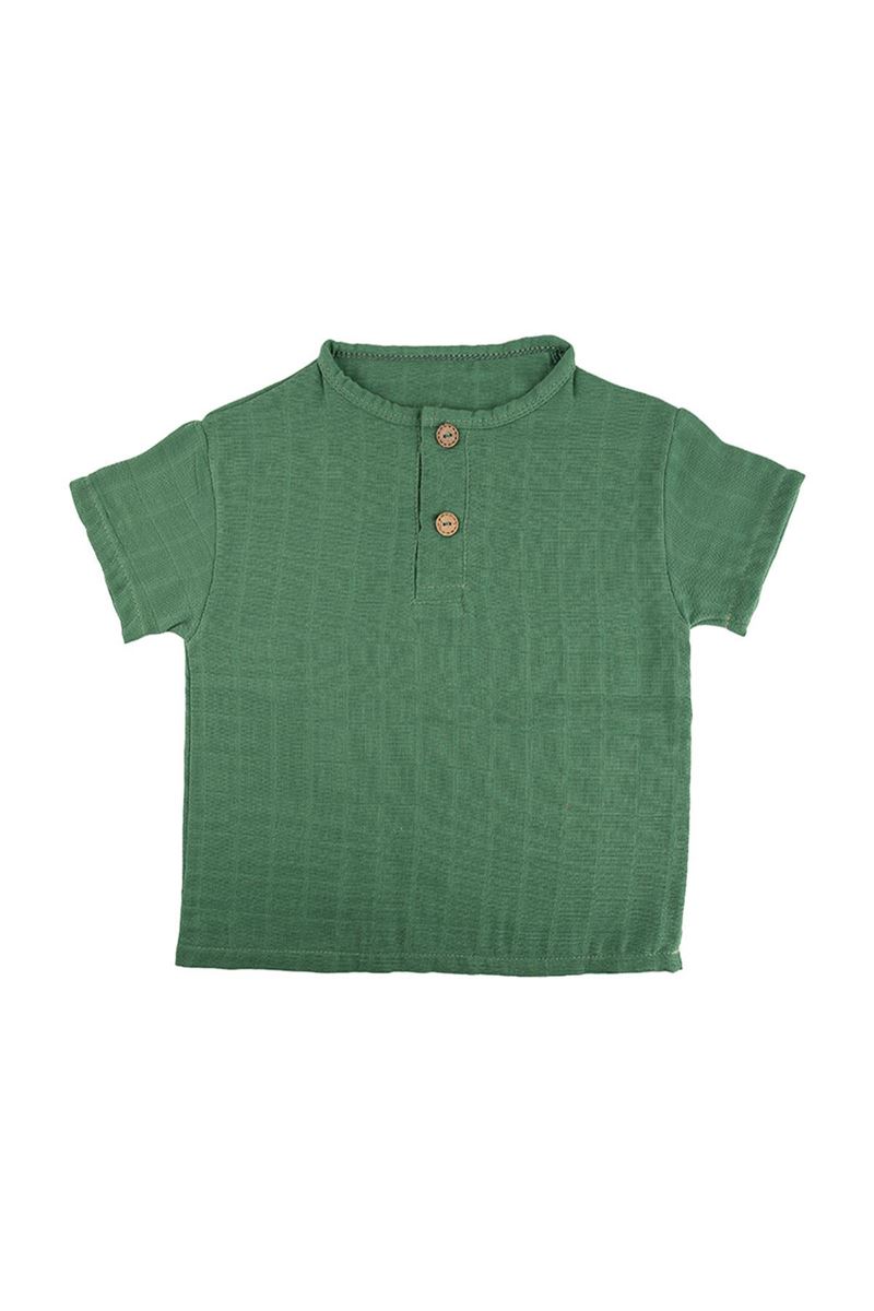 BONDILOLLY BABY MUSLINE 100% COTTON T-SHIRT 2-LAYERS 