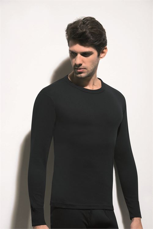 Men %100 Cotton Long Sleeve T-Shirt 6